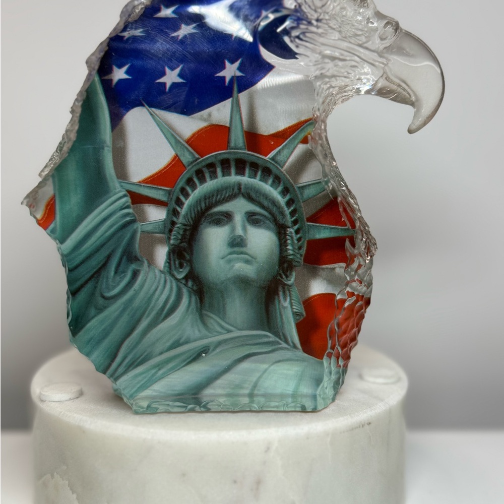 Eagle Paperweight “Sweet Land of Liberty”